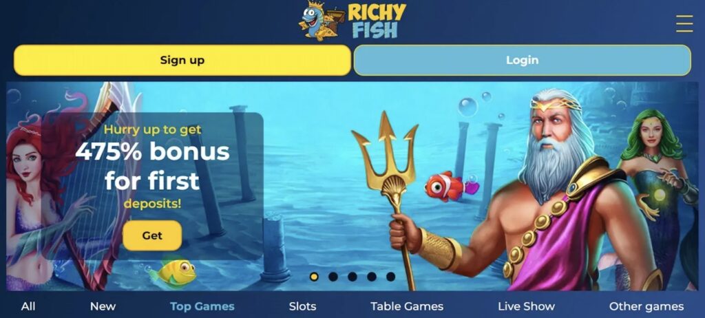 Richy Fish Casino VIP program benefits