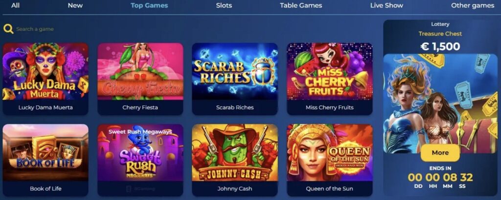 Richy Fish Casino secure payment options